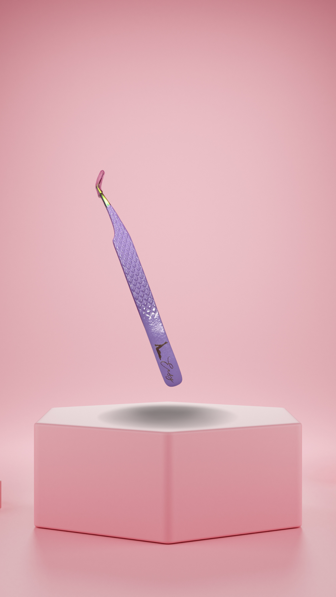 90” Degree Slim Fiber  Tweezer